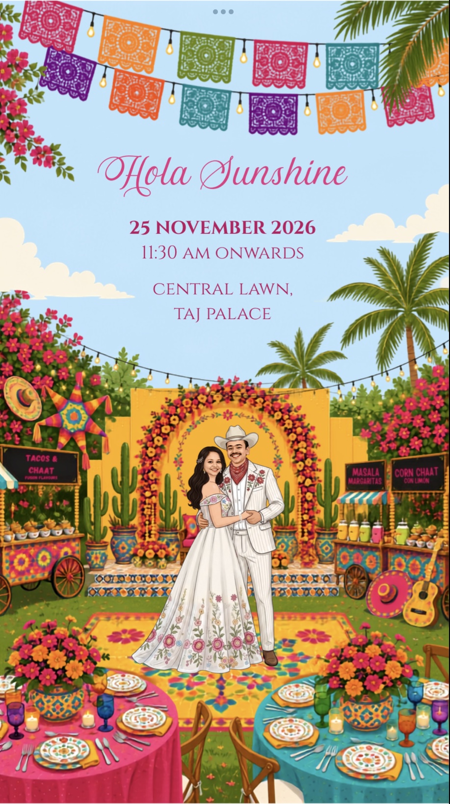 Hola Sunshine celebration