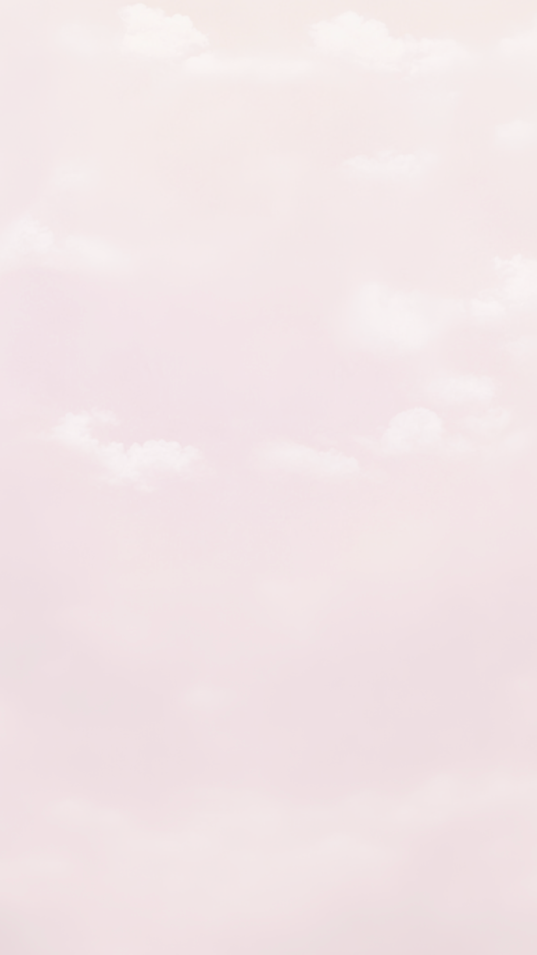 Soft blush cloud backdrop