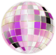 Mirror disco ball